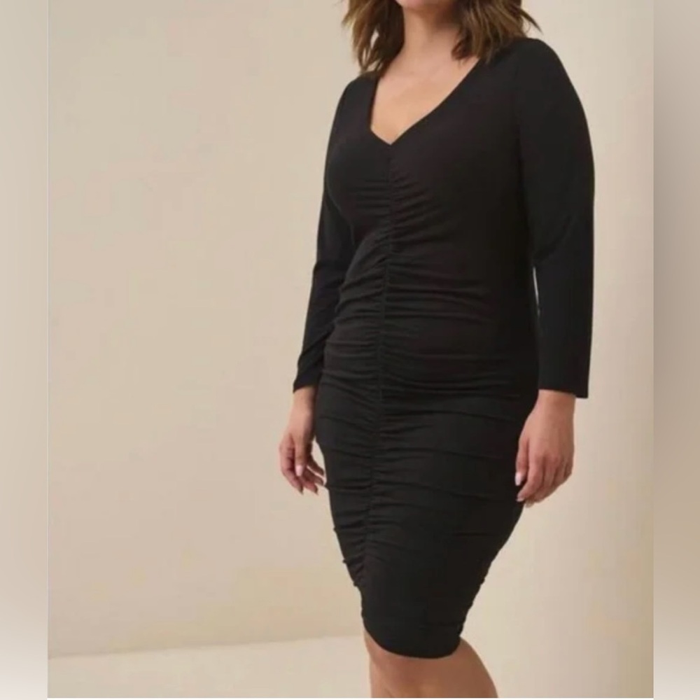 Torrid Mini Black Bodycon Dress